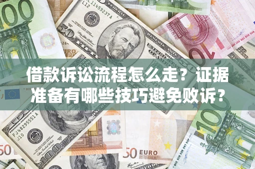 武汉借款诉讼流程怎么走？证据准备有哪些技巧避免败诉？