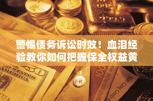 武汉警惕债务诉讼时效！血泪经验教你如何把握保全权益黄金期