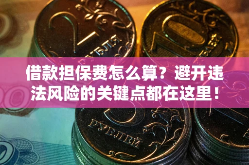 武汉借款担保费怎么算？避开违法风险的关键点都在这里！