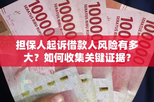 武汉担保人起诉借款人风险有多大？如何收集关键证据？