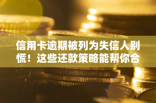 武汉信用卡逾期被列为失信人别慌！这些还款策略能帮你合法止损