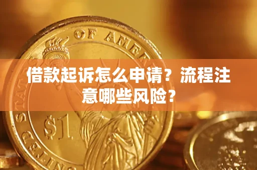 武汉借款起诉怎么申请？流程注意哪些风险？