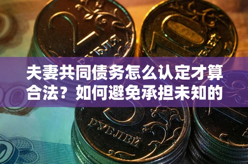 武汉夫妻共同债务怎么认定才算合法？如何避免承担未知的债务风险？