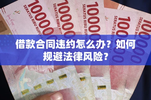 武汉借款合同违约怎么办？如何规避法律风险？
